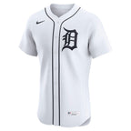 Detroit Tigers Nike Home Elite Jersey - White