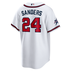 Deion Sanders Atlanta Braves Nike Home Retired Player Replica Jersey - White