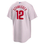 Kyle Schwarber Philadelphia Phillies Nike Replica Player Jersey - White
