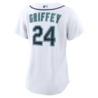 Ken Griffey Jr. Seattle Mariners Nike Women's Home Replica Jersey - White