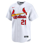Lars Nootbaar St. Louis Cardinals Nike Home Limited Player Jersey - White