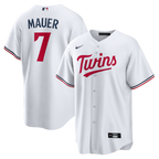 Joe Mauer Minnesota Twins Nike Home Retired Player Replica Jersey - White