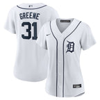 Riley Greene Detroit Tigers Nike Women's Home Replica Player Jersey - White