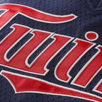 David Ortiz Minnesota Twins Mitchell & Ness Youth Cooperstown Collection Mesh Batting Practice Jersey - Navy