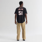Jung Hoo Lee San Francisco Giants Nike Fashion Replica Black Out Jersey