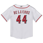 Elly De La Cruz Cincinnati Reds Nike Toddler Home Replica Player Jersey - White
