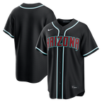 Arizona Diamondbacks Nike Fashion Replica Black Out Jersey
