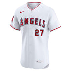 Mike Trout Los Angeles Angels Nike Home ElitePlayer  Jersey - White
