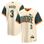 Taylor Ward Baltimore Orioles Nike 2026 City Connect Stadium Jersey - Cream