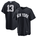 Jazz Chisholm Jr. New York Yankees Nike Road Replica Jersey - Gray