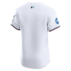Miami Marlins Nike Home Elite Jersey - White