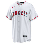 Christian Moore Los Angeles Angels Nike Home Replica Jersey - White