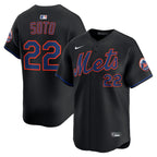 Juan Soto New York Mets Nike Alternate Limited Jersey - Black