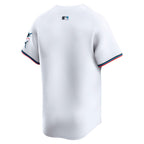 Miami Marlins Nike Home Limited Jersey - White