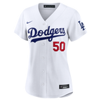 Mookie Betts Los Angeles Dodgers Nike Women's Home Stadium Jersey - White