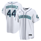 Julio Rodríguez Seattle Mariners Nike  Home Stadium 50th Season Patch Jersey - White