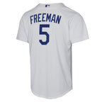 Freddie Freeman Los Angeles Dodgers Nike Youth Home Replica Player Jersey - White