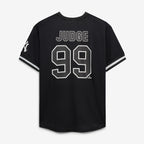 Aaron Judge New York Yankees Fanatics Big & Tall Heavyweight Mesh Jersey - Black/White