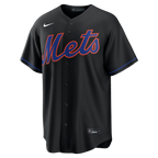 Francisco Lindor New York Mets Nike Alternate Replica Jersey - Black