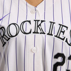 Kris Bryant Colorado Rockies Nike Women's Home Limited Player Jersey - White