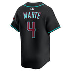 Ketel Marte Arizona Diamondbacks Nike Alternate Limited Jersey - Black