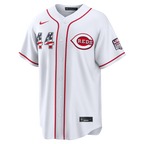 Elly De La Cruz Cincinnati Reds Nike USA 250 Fourth of July Home Stadium Jersey - White