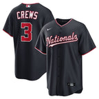 Dylan Crews Washington Nationals Nike Alternate Replica Jersey - Navy