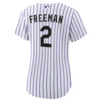 Tyler Freeman Colorado Rockies Nike Women's Home Replica Jersey - White