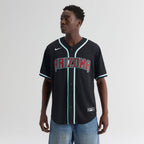 Arizona Diamondbacks Nike Fashion Replica Black Out Jersey