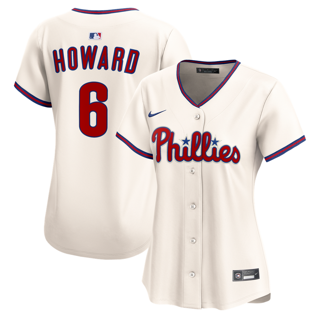 Ryan Howard Philadelphia Phillies Nike Women's Alternate Limited Jersey - Light Blue
