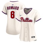 Ryan Howard Philadelphia Phillies Nike Women's Alternate 2 Limited Jersey – Cream