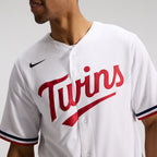 Minnesota Twins Nike Road Replica Team Jersey - Gray