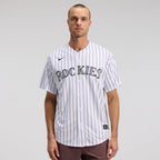 Colorado Rockies Nike Home Replica Team Jersey - White