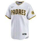 San Diego Padres Nike Home Limited Jersey - White