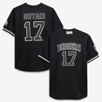 Shohei Ohtani Los Angeles Dodgers Fanatics Big & Tall Heavyweight Mesh Jersey - Black/White