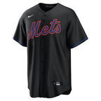 Francisco Lindor New York Mets Nike Alternate Replica Jersey - Black