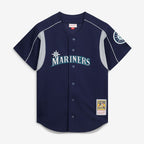 Ichiro Suzuki Seattle Mariners Mitchell & Ness Cooperstown Collection Batting Practice Jersey - Navy