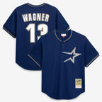 Billy Wagner Houston Astros Mitchell & Ness Authentic Batting Practice Jersey - Navy