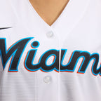 Miami Marlins Nike Women's Replica Team Jersey - White