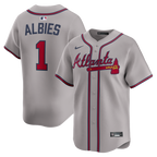 Ozzie Albies Atlanta Braves Nike Road Limited Player Jersey - Gray