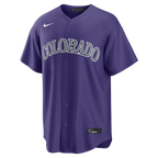 Colorado Rockies Nike Alternate Replica Jersey - Purple