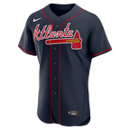 Drake Baldwin Atlanta Braves Nike Alternate MLB Awards Authentic Jersey - Navy