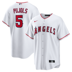 Albert Pujols Los Angeles Angels Nike Home Retired Player Replica Jersey - White