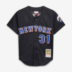 Mike Piazza New York Mets Mitchell & Ness Cooperstown Collection 2000 Batting Practice Jersey - Black