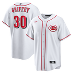 Ken Griffey Jr. Cincinnati Reds Nike Home Retired Player Replica Jersey - White