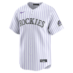 Colorado Rockies Nike Home Limited Jersey - White