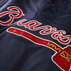 John Smoltz Atlanta Braves Mitchell & Ness Authentic Batting Practice Jersey - Navy