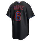 Starling Marte New York Mets Nike Alternate Replica Jersey - Black