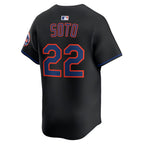 Juan Soto New York Mets Nike Alternate Limited Jersey - Black