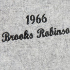 Brooks Robinson Baltimore Orioles Mitchell & Ness Cooperstown Collection 1966 Authentic Jersey - Gray